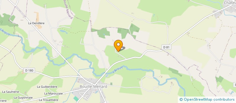 localisation de l'entreprise SOCIETE COUE NICOLAS  BOUILLE-MENARD