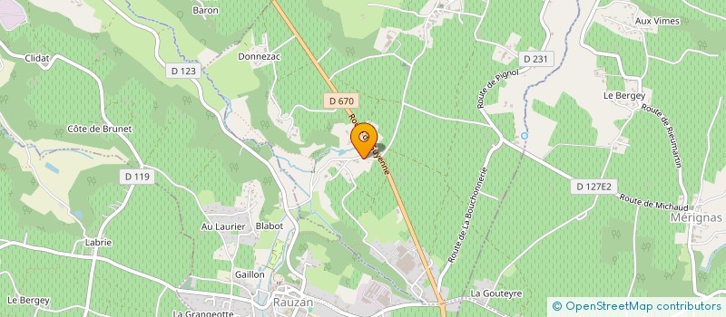 localisation de l'entreprise SOCIETE COULEAU  SAINT-VINCENT-DE-PERTIGNAS