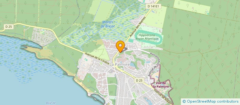 localisation de l'entreprise SOCIETE COURSES ROYAN ATLANTIQUE  LES MATHES