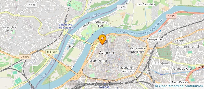 localisation de l'entreprise SOCIETE COURTAGE FINANCIER ASSURANCES à AVIGNON