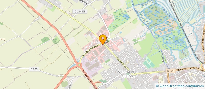 localisation de l'entreprise SOCIETE COUSIN  SAINT-MARTIN-LEZ-TATINGHEM