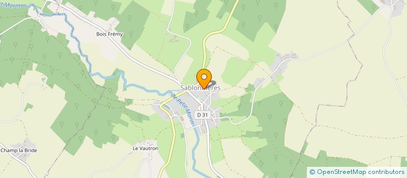 localisation de l'entreprise SOCIETE CREEE PAR ET POUR YVON  SABLONNIERES