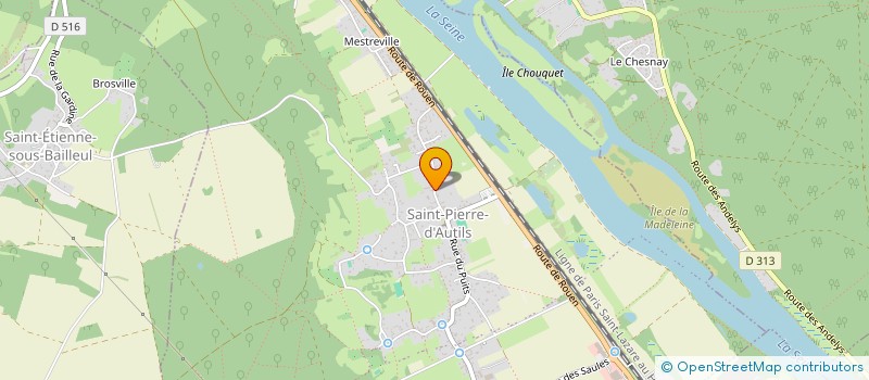 localisation de l'entreprise SOCIETE CRESMO  LA CHAPELLE-LONGUEVILLE