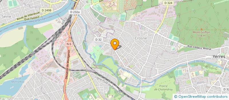 localisation de l'entreprise SOCIETE CROSNOISE D'AMENAGEMENT ET DE RANGEMENT à CROSNE