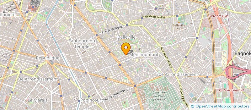 localisation de l'entreprise SOCIETE CROSS  PARIS