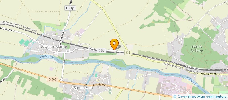 localisation de l'entreprise SOCIETE CUSTODIO  USSY-SUR-MARNE