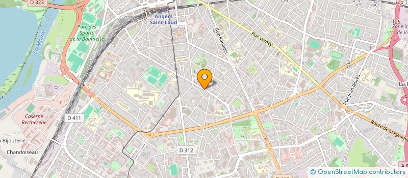 localisation de l'entreprise SOCIETE CVILE DE MOYENS PARAM'AIDE à ANGERS