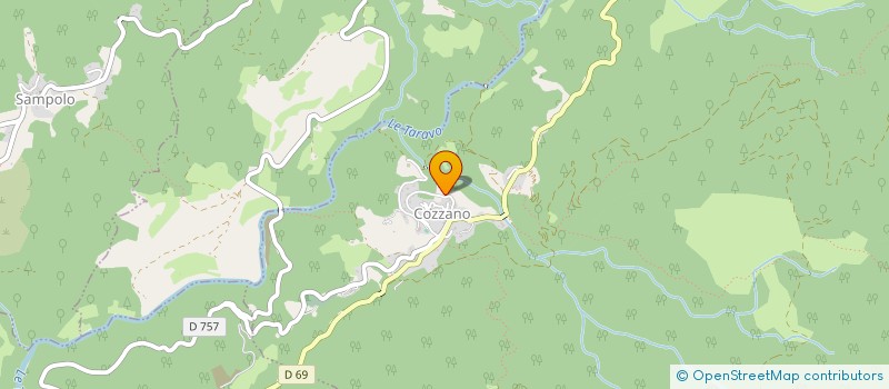 localisation de l'entreprise SOCIETE D'ABATTAGE DE CUZZA à COZZANO