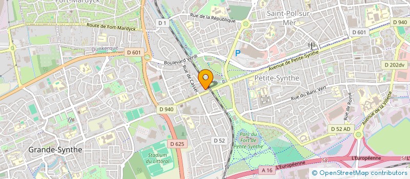 localisation de l'entreprise SOCIETE D ACCESSOIRES ET D EQUIPEMENTS AUTOMOBILES à DUNKERQUE