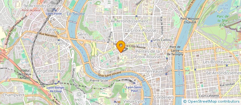 localisation de l'entreprise SOCIETE D'ACCOMPAGNEMENT EN GESTION ETUDE ET SUVI DE PROJETS à LYON