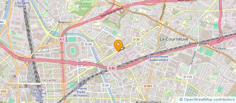 localisation de l'entreprise SOCIETE D'ACHAT ANVERS DIFFUSION à SAINT-DENIS