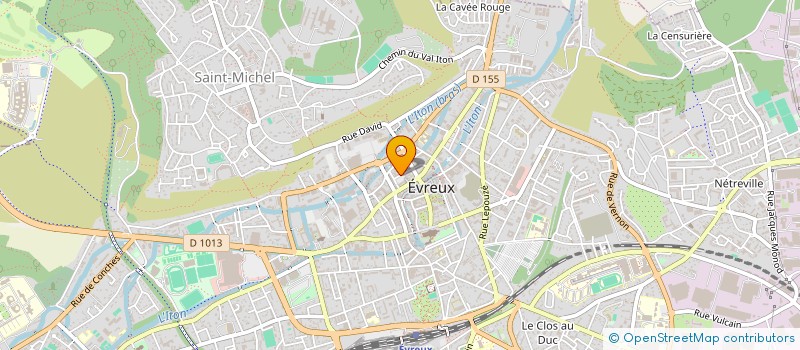 localisation de l'entreprise SOCIETE D'ACHAT DE VENTE ET D'INVESTISSEMENT LOCATION  EVREUX
