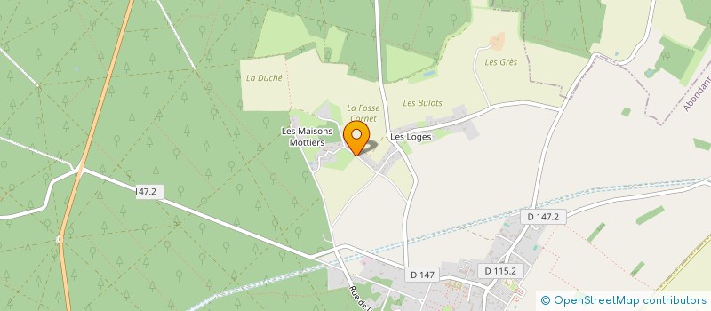 localisation de l'entreprise SOCIETE D'ACHAT JACQUES DUCRET à ABONDANT