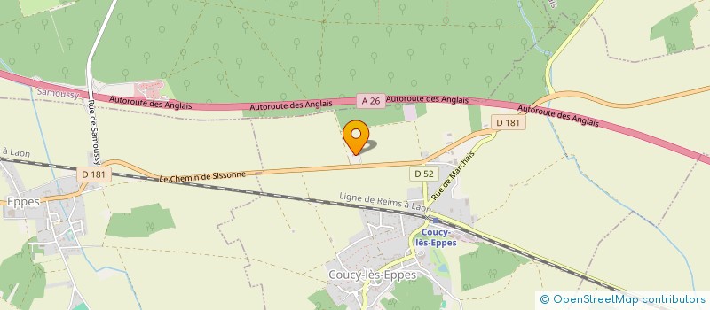 localisation de l'entreprise SOCIETE D'ACHATS DE DISTRIBUTIONS ET SERVICES à COUCY-LES-EPPES