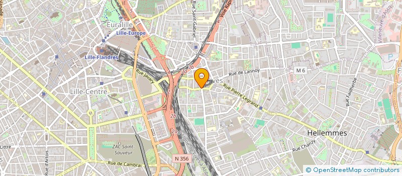 localisation de l'entreprise SOCIETE D'ACHATS ET VENTES D'IMMEUBLES - S.A.V.I.  LILLE