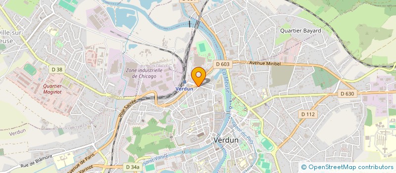 localisation de l'entreprise SOCIETE D'ACTION GENERALE D'EDITIONS à VERDUN
