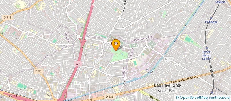 localisation de l'entreprise SOCIETE D'ACTIVITES SPECIALISEES  BONDY