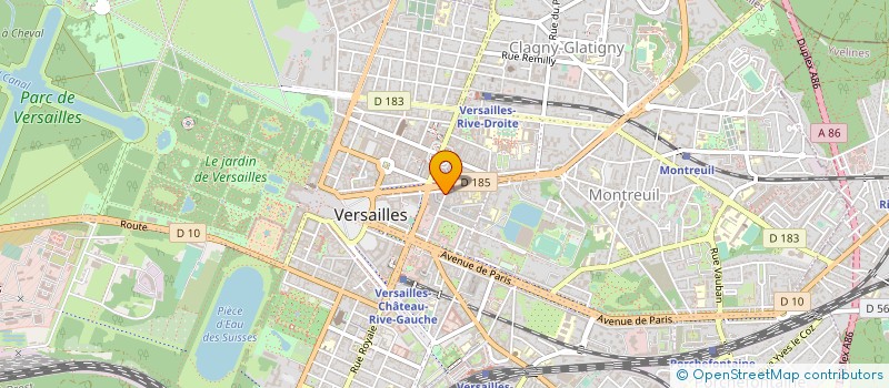 localisation de l'entreprise SOCIETE D'ADMINISTRATION ET DE GERANCE IMMOBILIERES à MARLY-LE-ROI