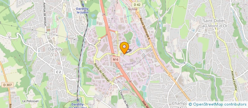 localisation de l'entreprise SOCIETE D'AFFINAGE ET APPRETS DE METAUX PRECIEUX  LIMONEST