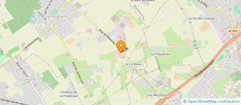 localisation de l'entreprise SOCIETE D'AFFRETEMENT - TRANSPORTS ROUTIERS L.J. à VERLINGHEM