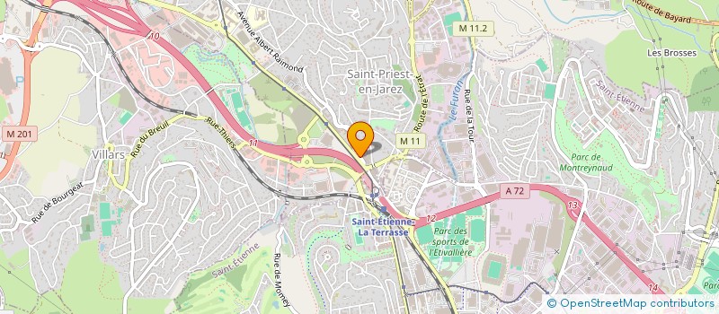 localisation de l'entreprise SOCIETE D'AFFUTAGE DU CENTRE  SAINT-PRIEST-EN-JAREZ