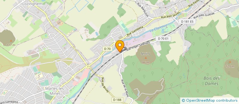 localisation de l'entreprise SOCIETE D'AFFUTAGE MEDICALE  LAPUGNOY