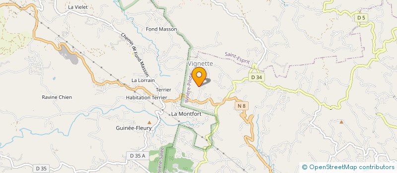 localisation de l'entreprise SOCIETE D'AGENCEMENT DE CONSTRUCTION DE BATIMENTS à RIVIERE-PILOTE