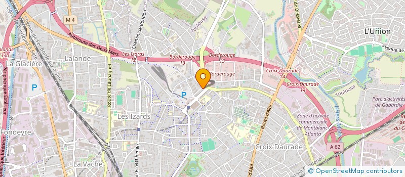 localisation de l'entreprise SOCIETE D'AGENCEMENT DU SUD-OUEST  TOULOUSE