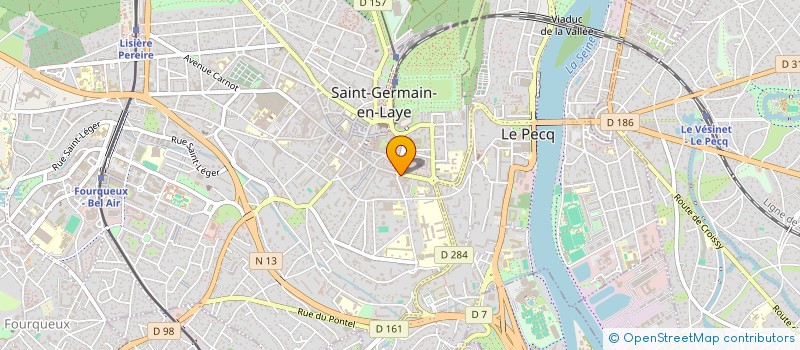 localisation de l'entreprise SOCIETE D'AGENCEMENT ET D'AMENAGEMENT DE L'ESPACE à SAINT-GERMAIN-EN-LAYE