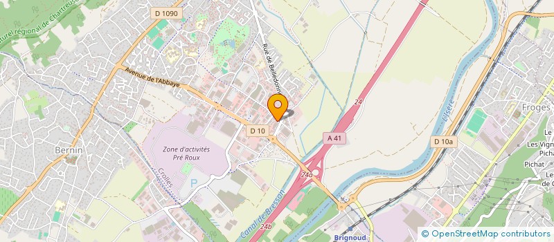 localisation de l'entreprise SOCIETE D'AGENCEMENTS DU GRESIVAUDAN à CROLLES