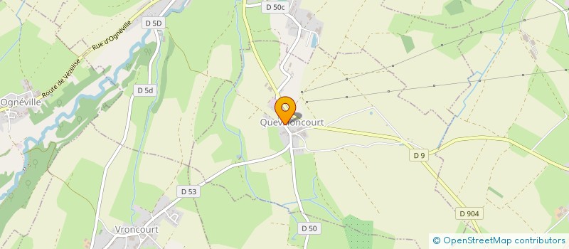 localisation de l'entreprise SOCIETE D'AGENCEMENTS ET DE MENUISERIE à QUEVILLONCOURT