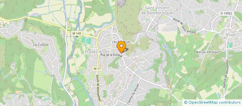 localisation de l'entreprise SOCIETE D'AGENCEMENTS MONTPELLIERAINS à PRADES-LE-LEZ