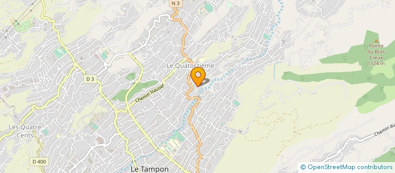 localisation de l'entreprise SOCIETE D'AIDE A LA GESTION D'ENTREPRISE REUNIONNAISE  L'ETANG-SALE