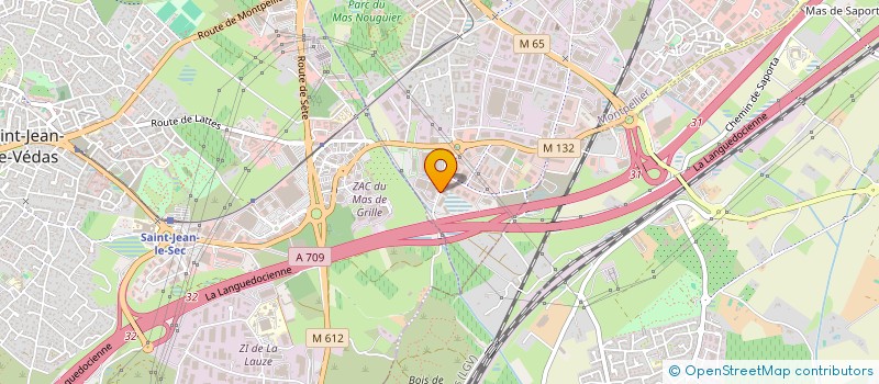 localisation de l'entreprise SOCIETE D'ALBRET INDUSTRIE à MONTPELLIER