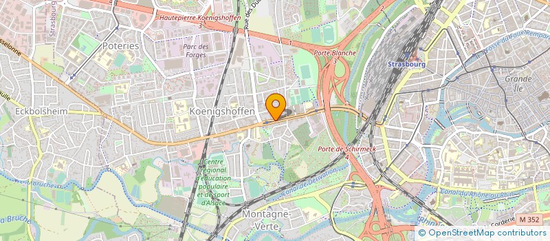 localisation de l'entreprise SOCIETE D'AMELIORATION DU BATIMENT à STRASBOURG