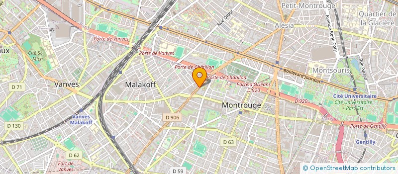 localisation de l'entreprise SOCIETE D'AMELIORATION DU BATIMENT à MALAKOFF