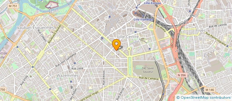 localisation de l'entreprise SOCIETE D'AMELIORATION ENERGETIQUE ET TECHNOLOGIQUE DU BATIMENT à LILLE