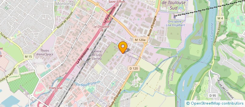 localisation de l'entreprise SOCIETE D'AMENAGEMENT ANTIBES LES PINS à PORTET-SUR-GARONNE