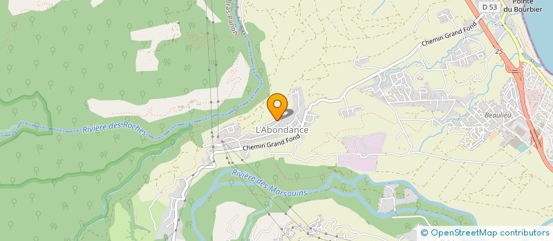 localisation de l'entreprise SOCIETE D'AMENAGEMENT BOURBONNAISE à SAINT-BENOIT