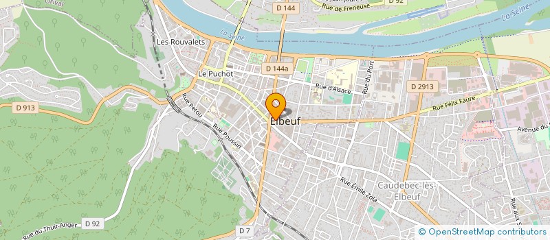 localisation de l'entreprise SOCIETE D'AMENAGEMENT DE CONSTRUCTION ET RENOVATION  ELBEUF