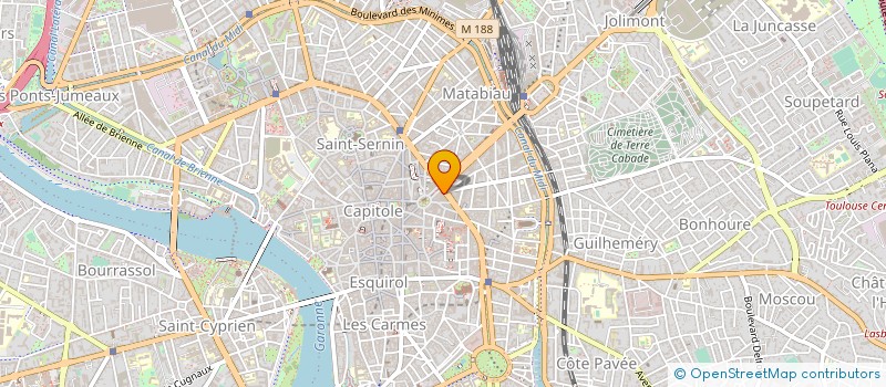 localisation de l'entreprise SOCIETE D'AMENAGEMENT DE LA ZAC GOLFIQUE DE VILLENEUVE DE LA RAHO à TOULOUSE