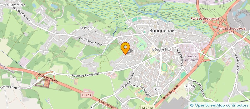 localisation de l'entreprise SOCIETE D'AMENAGEMENT DES ESPACES VERTS à BOUGUENAIS