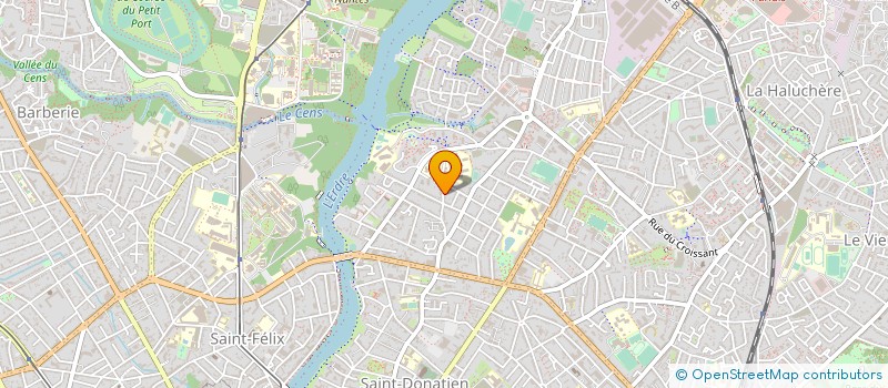 localisation de l'entreprise SOCIETE D'AMENAGEMENT ET DE CONSTRUCTION à NANTES