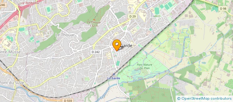 localisation de l'entreprise SOCIETE D'AMENAGEMENT ET DE GESTION PUBLIQUE à LA GARDE