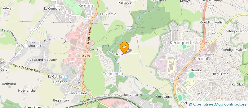 localisation de l'entreprise SOCIETE D'AMENAGEMENT ET PARTICIPATION à VANNES