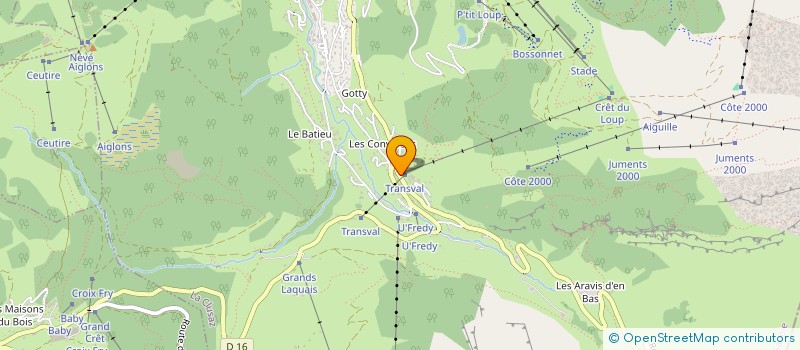 localisation de l'entreprise SOCIETE D'AMENAGEMENT TOURISTIQUE D'EXPLOITATION DE LA CLUSAZ à LA CLUSAZ
