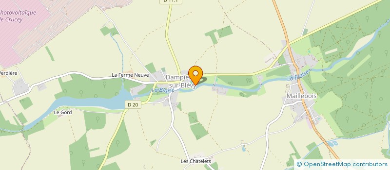 localisation de l'entreprise SOCIETE D'ANIMATION DE MAILLEBOIS à MAILLEBOIS