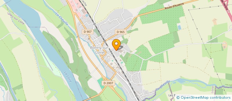 localisation de l'entreprise SOCIETE D'ANIMATION ET DE PARTICIPATION DU GROUPE SAFIL-SAPS à BONNY-SUR-LOIRE