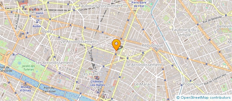 localisation de l'entreprise SOCIETE D'APPLI PUBLICI à PARIS