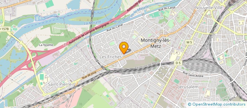 localisation de l'entreprise SOCIETE D'APPLICATION CLIMATIQUE D L'EST à MONTIGNY-LES-METZ